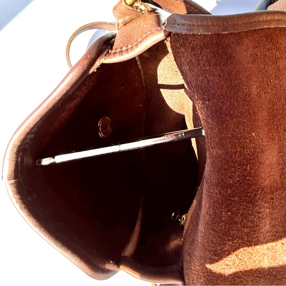 Vintage Coach Watson bag in Mahogany with brass, #9981 - Picture 12 of 12